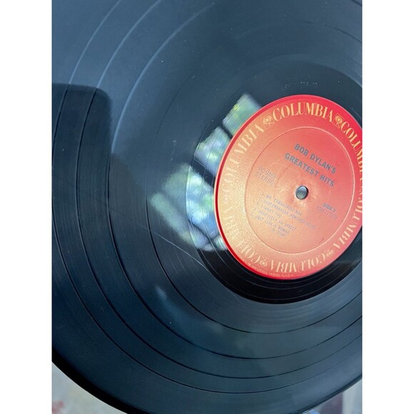 Bob Dylan Greatest Hits 1972 Vinyl LP & Poster Milton Glaser Pop Art KCS9463 - Picture 6 of 8